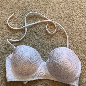 Hollister Crochet Bikini Top.